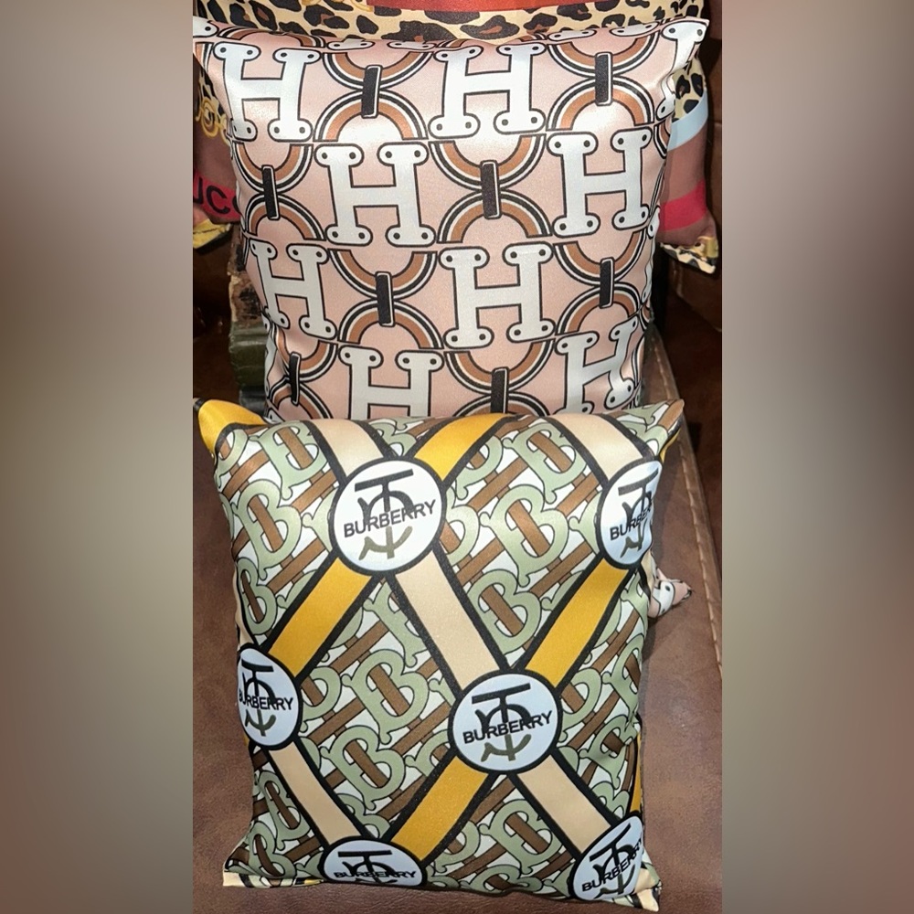 Boujie Bag Pillows -Medium Set of 2 (Choose Your Print)Please read description. - Picture 4 of 17